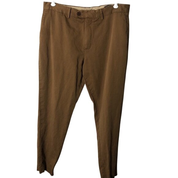 BANANA REPUBLIC Italian Cotton Linen Suit Pant - 36R 809143 - Picture 2 of 7